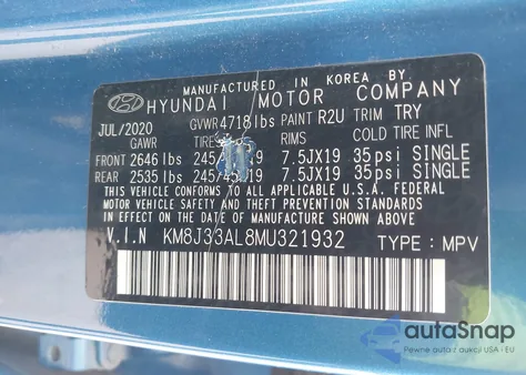 2018 Hyundai Elantra Sel z USA, uszkodzony, nr VIN KMHD84LF4JU445509